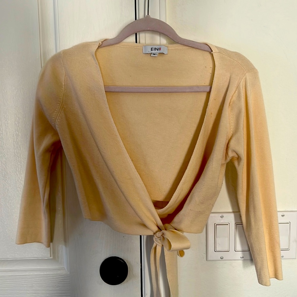 EINII Sweater Crop